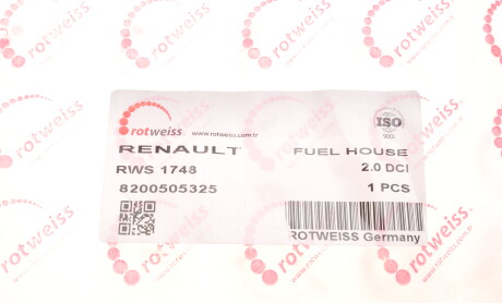 Фото 7 - Елемент паливної системи ROTWEISS RWS1748