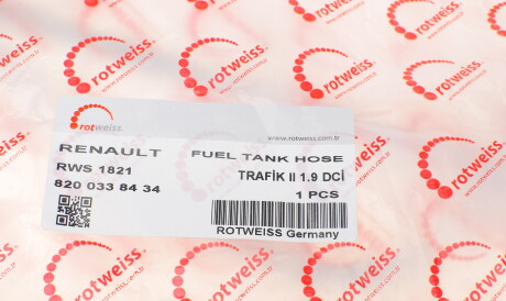 Фото 2 - Елемент паливної системи ROTWEISS RWS1821