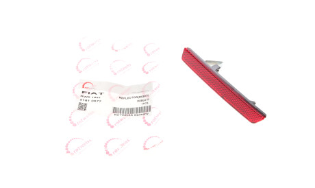 Отражатель бампера (заднего) Fiat Doblo 09- (R) - ROTWEISS RWS1991