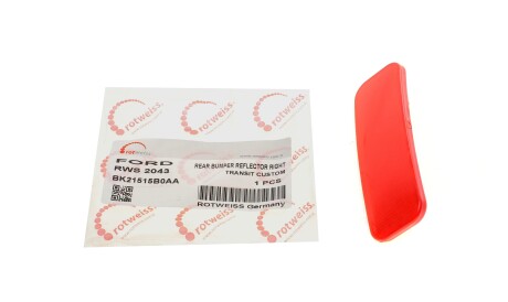 Отражатель бампера (заднего) Ford Transit 12- (R) - ROTWEISS RWS2043
