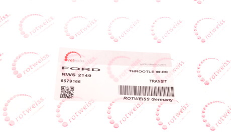 Фото 5 - Тросик газа ROTWEISS RWS2149