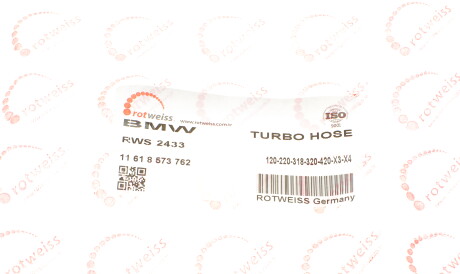 Фото 2 - Патрубок турбіни ROTWEISS RWS2433