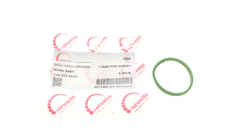 Прокладка патрубка интеркулера уплотнительная Renault Kangoo 1.2 TCe 08- - ROTWEISS RWS2486