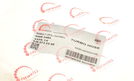 Фото 5 - Патрубок турбины ROTWEISS RWS2489