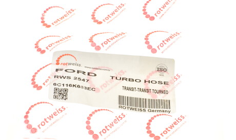 Фото 2 - Патрубок турбины ROTWEISS RWS2547