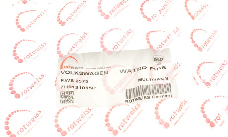 Фото 7 - Патрубок системы охлаждения ROTWEISS RWS2575