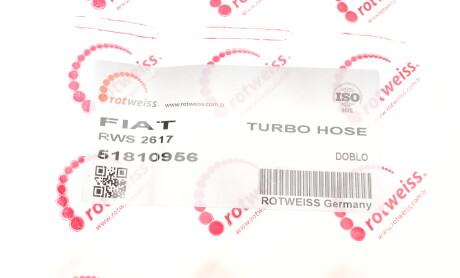 Фото 6 - Патрубок турбины ROTWEISS RWS2617