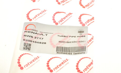 Фото 5 - Патрубок турбины ROTWEISS RWS2717