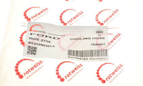 Фото 7 - Автозапчастина ROTWEISS RWS2754