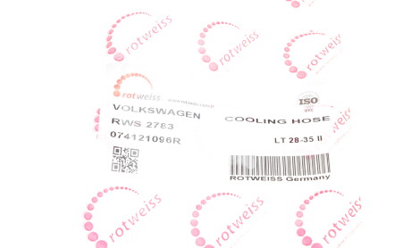 Фото 5 - Патрубок системи охолодження ROTWEISS RWS2783