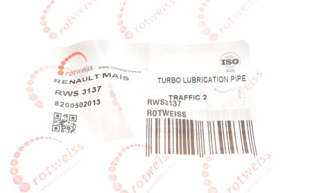 Фото 4 - Ремкомплект турбіни ROTWEISS RWS3137