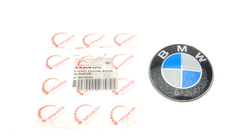 Эмблема капота BMW 5 (E39) 95-03 - ROTWEISS RWS3208