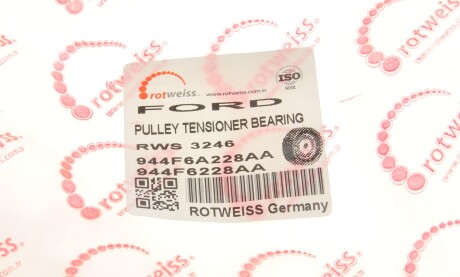 Фото 5 - Ролик ремня приводного ROTWEISS RWS3246