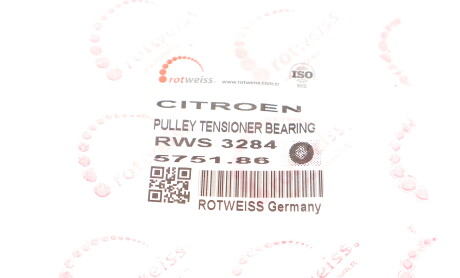 Фото 4 - Ролик ременя приводного ROTWEISS RWS3284