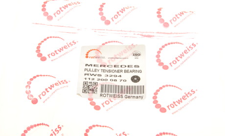 Фото 5 - Ролик ремня приводного ROTWEISS RWS3294