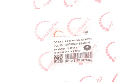 Фото 2 - Ролик ремня приводного ROTWEISS RWS3297