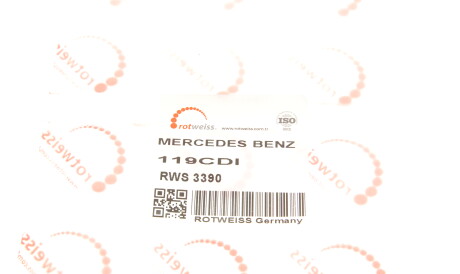 Фото 3 - Автозапчасть ROTWEISS RWS3390