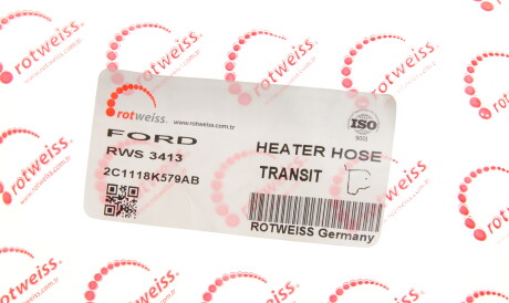 Фото 2 - Патрубок системы охлаждения ROTWEISS RWS3413