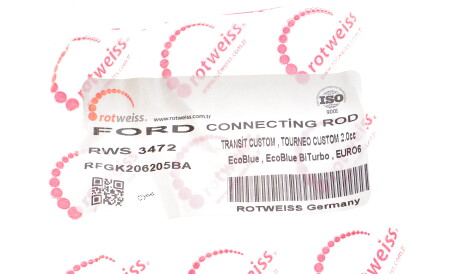 Фото 2 - Шатун двигателя ROTWEISS RWS3472