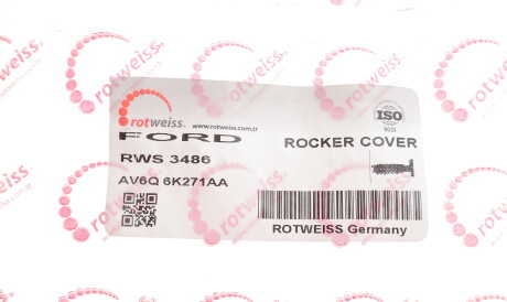 Фото 2 - Прокладка клапанної кришки ROTWEISS RWS3486