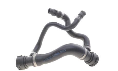 Патрубок радіатора (верхній) BMW 5 (E60/E61)/6 (E63/E64) 2.5/3.0 04-10 N52/N53 (к-кт в зборі) - ((17127521776, 17127546064, 7521776, 7546064)) ROTWEISS RWS3798