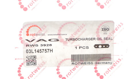 Фото 2 - Автозапчасть ROTWEISS RWS3928