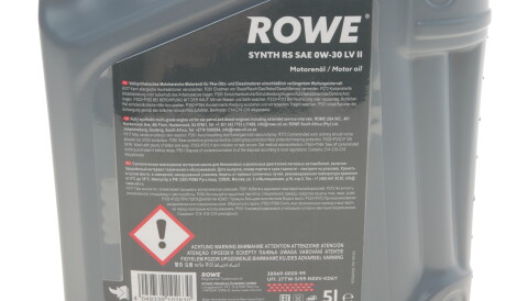 Фото 2 - Моторна олива ROWE 20069-0050-99