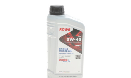 Моторна олива Hightec Racing 0W-40, 1 л - ROWE 20092001099