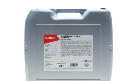 Моторна олива Hightec Multi Synth DPF 5W-30, 20 л - (214350, 214351, 83212465851) ROWE 20125-0200-99 (фото 1)