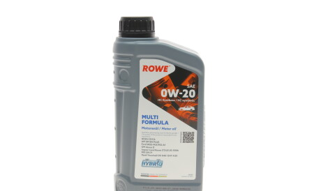 Моторное масло Hightec Multi Formula 0W-20, 1 л - ROWE 20202001099