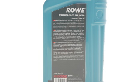 Фото 2 - Моторна олива ROWE 20206001099