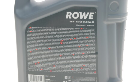 Фото 2 - Моторна олива 5W-40 Special G 5L ROWE 20379005099