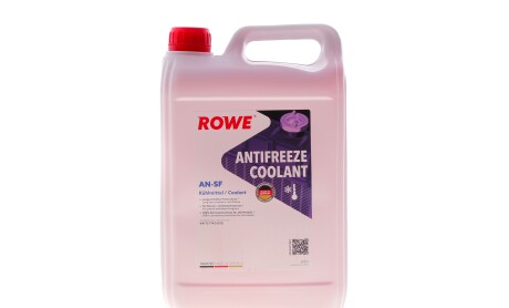 Антифриз (красный) G12 HIGHTEC ANTIFREEZE COOLANT AN-SF (5L) (концентрат) - ROWE 21013-0050-99