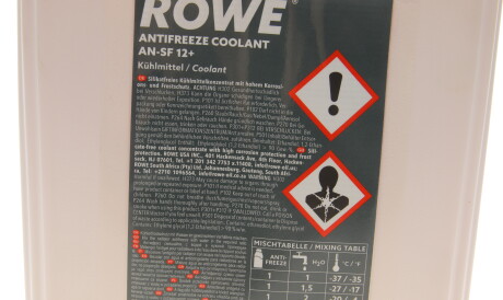 Фото 2 - Охолоджуюча рідина ROWE 21014-0050-99 (21014005099)