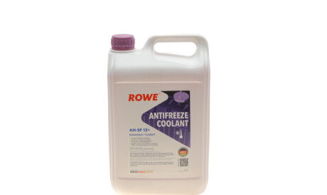 Антифриз (фіолетовий) G12/G12+ (5L) AN-SF 12+ HIGHTEC ANTIFREEZE (концентрат) - ROWE 21014-0050-99