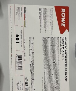 Фото 2 - Охолоджуюча рідина ROWE 21041-0600-99 (21041060099)