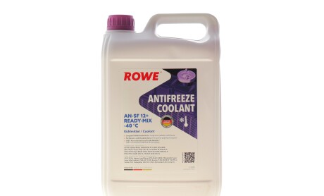 Антифриз (фиолетовый) G12/G12+ (5L) AN-SF 12+ READY-MIX -40°C HIGHTEC ANTIFREEZE - ROWE 21073-0050-99
