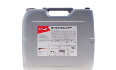 Антифриз (фиолетовый) G12/G12+ (20L) AN-SF 12+ READY-MIX -40°C HIGHTEC ANTIFREEZE - ROWE 21073-0200-99