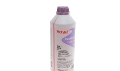 Антифриз (фіолетовий) G12 EVO (1.5L) HIGHTEC ANTIFREEZE COOLANT AN 12 EVO (1:1=-37°C) (концентрат) - ROWE 21080-0015-99