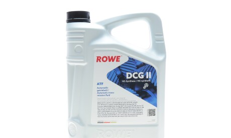 Олива HIGHTEC ATF DCG II (5L) (VW G 052 182/G 052 512/BMW DCTF-1/MB236.21) (коричн) - ROWE 25067-0050-99