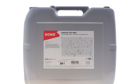 Масло HIGHTEC ATF 9007 (20L) (MB 236.16/236.17/VW G 055 162/G 052 540/JASO 1A-LV)(светло коричневый) - ROWE 25098-0200-99