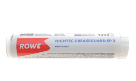 Змазка для підшипників HIGHTEC GREASEGUARD EP 3 (400g) (KP 3 K -30) -30 °C до +130 °C. - (0400776133) ROWE 50011-0004-99