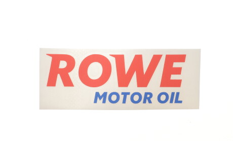 Наклейка для автомобиля Motor Oil (110х35мм) - ROWE STICKER 04