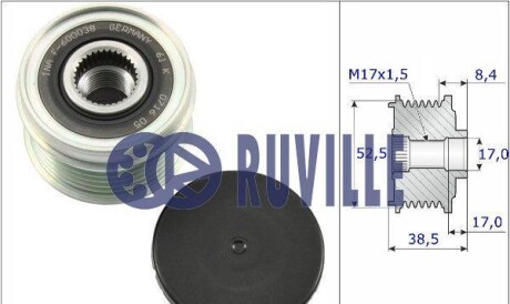 Механизм свободного хода - (231513TA1A, 231503TA1B, 231509HP0A) RUVILLE 56840 (фото 1)