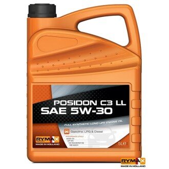 Моторна олива Posidon C3 LL 5W-30, 5 л - RYMAX 259885