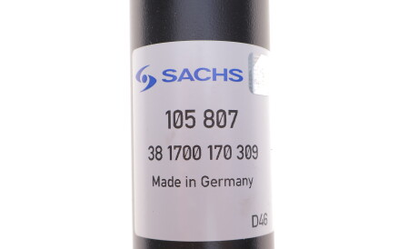 Фото 3 - Стойка амортизатору (амортизатор) SACHS 105 807 (105807)