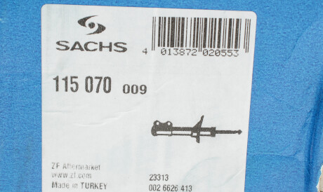 Фото 2 - Стійка амортизатору (амортизатор) SACHS 115070