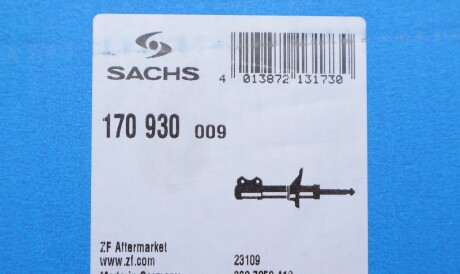 Фото 2 - Стойка амортизатору (амортизатор) SACHS 170 930