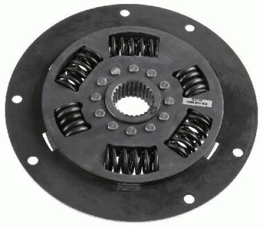 Диск зчеплення органічний (263мм повний профіль), CLAAS 540 RX, 550 RX, 620 RX, 620 RZ, 630 RX, 630 RZ - SACHS 1866600006