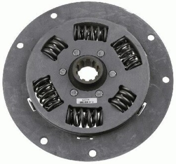 Демпфер обертових коливань (діаметр: 263мм, кількість зубів: 10 шт 1 1/8"-10N) FORD 5640, 5640 SLE, 6640, 6640 SLE, 7740, 7740 SLE, 7840, 7840 SLE, 8240, 8240 SLE, 8340, 8340 SLE NEW HOLLAND 100 - SACHS 1866600010